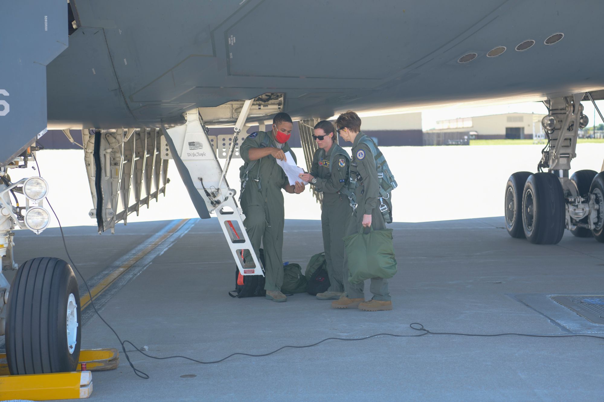 Whiteman AFB Airmen share their role in strategic bomber mission with SecAF